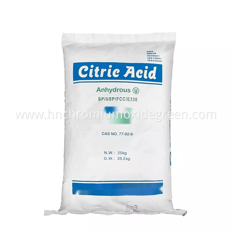 Food Grade Citric Acid Monohydrate 99.5% For Jam